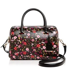 Kate Spade Floral Satchel Shoulder Bag
